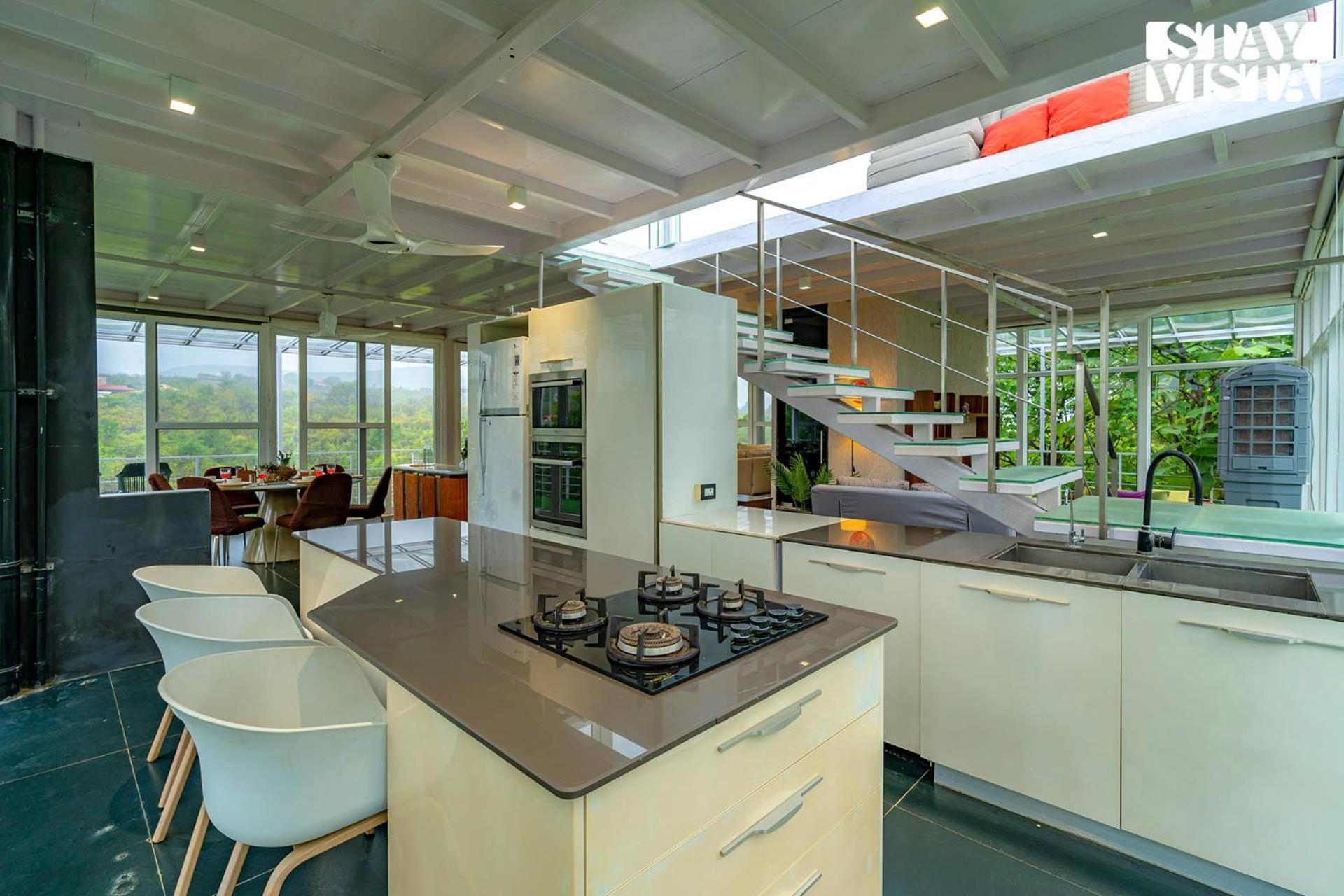 The Glasscape By Stayvista - Hillside Getaway With Pool And Indoor Games Nashik Zewnętrze zdjęcie